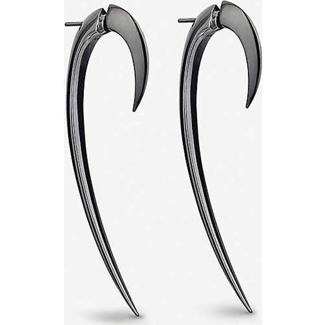 Shaun Leane Womens Silver Hook Rhodium-plated Earrings, Large - SILVER