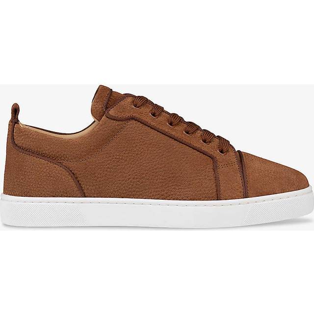 Christian Louboutin Mens Cuoio Louis Junior Orlato Leather Low-top Trainers 5 - CUOIO