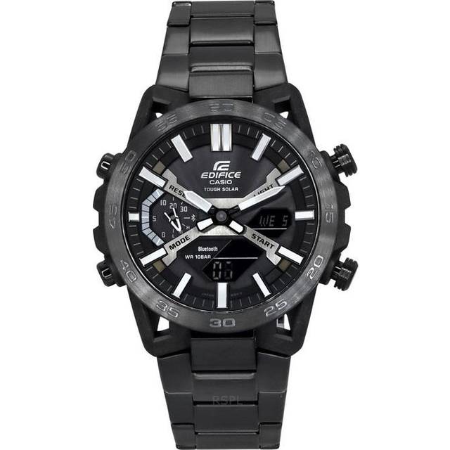 Casio Edifice Sospensione Analog Digital Smartphone Link Tough Solar ECB-2000DC-1B 100M Men&#39;s Watch