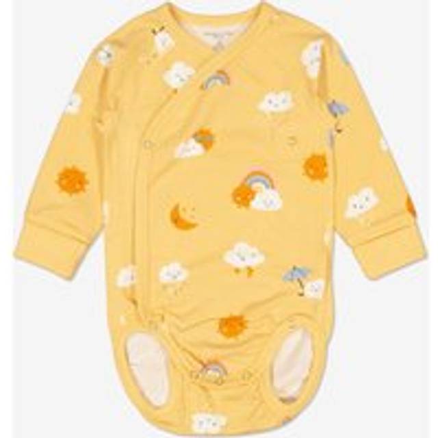 Clouds & Rainbows Wraparound Babygrow - 1-2m x 56