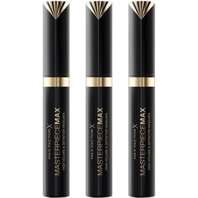 3-pack Max Factor Masterpiece Max Mascara Black 7,2ml