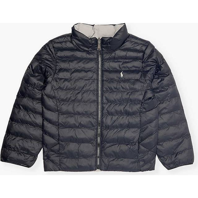 Polo Ralph Lauren  Duffel coats REVERSIBLE TERRA JK-OUTERWEAR-BOMBER  - 10 / 12 Years - Black - 10 / 12 Years