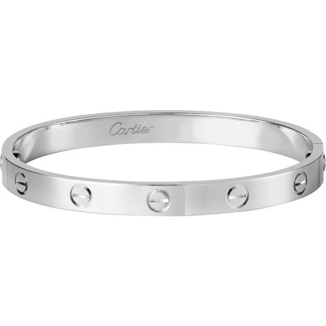 Cartier Love Classic White Gold Bracelet - 15
