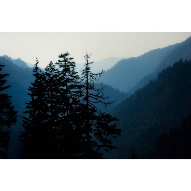 High Country Silhouette I by Danny Head - Wrapped Canvas Photograph (20cm H x 30cm W x 3.8cm D)
