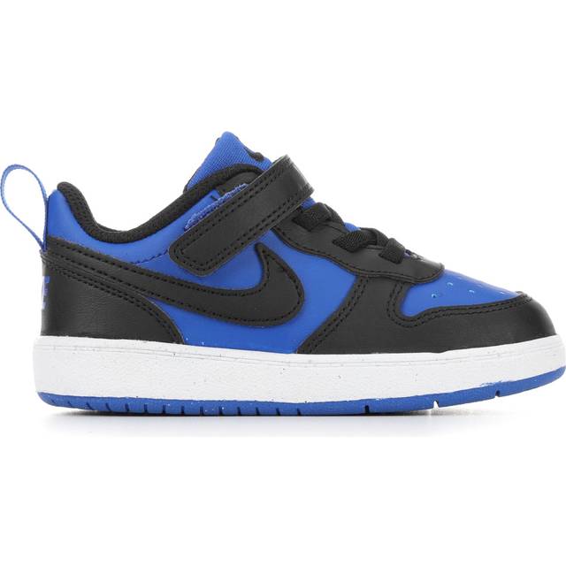 Nike Pojkar Court Borough Low Recraft skor för spädbarn och småbarn, Game Royal Black White, 22 EU