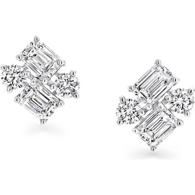 Graff White Gold and Diamond Classic Earrings - One size