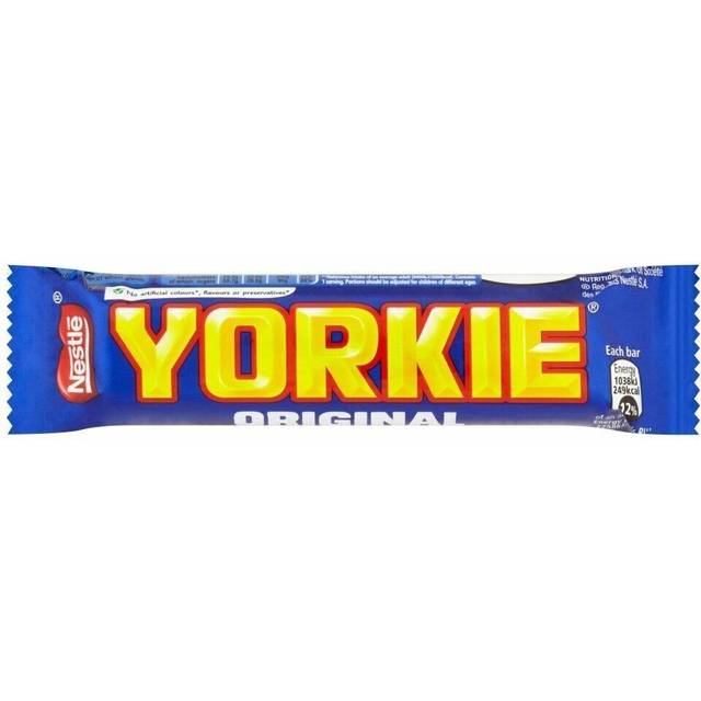Nestle Yorkie Milk Chocolate - 46g - Pack Of 12 (46g X 12 Bars)
