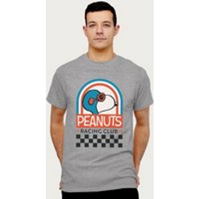 Snoopy Speed Racer Pilot Peanuts T-Shirt - Mid Grey - XXL
