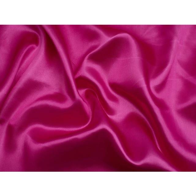 Minerva Core Range Liquid Satin Fabric Cerise Pink