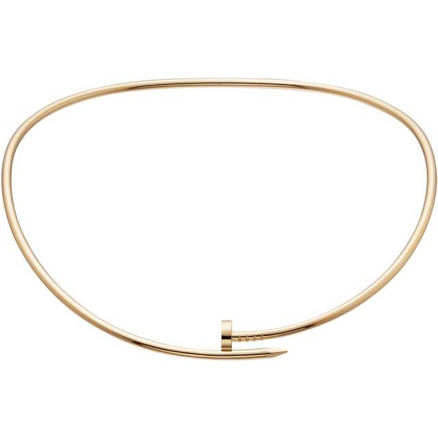 Cartier Womens Yellow Gold Juste Un Clou 18ct Yellow-gold Necklace 33.5cm - YELLOW GOLD