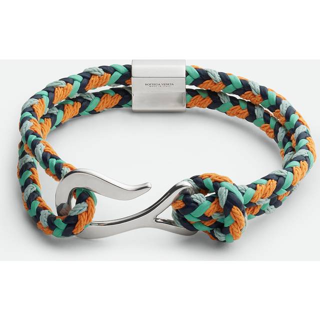 Braid Leather Bracelet - Bottega Veneta