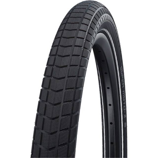 Schwalbe Super Moto X Bike Tyre, 20X2.80 Inch, Black/Reflex
