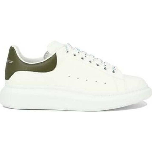 Alexander Mcqueen Women&#39;s Leather Seal Mules in Silver | Size 36.5 | 780711WIF11 Color 8100 (36.5)