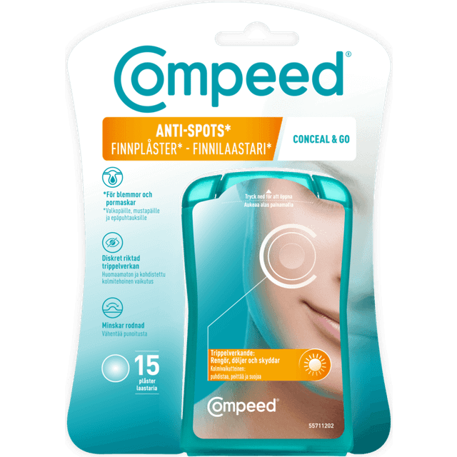 Compeed Finnplåster Conceal & Go 15 st