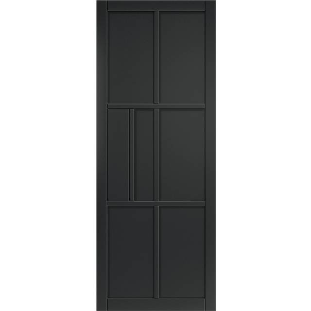 JB Kind Civic Black Internal Door (Size: 1981 x 610mm, Thickness: 35mm)