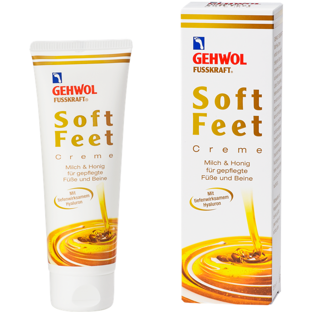125ml Gehwol Soft Feet Cream Fusskraft Milk and Honey