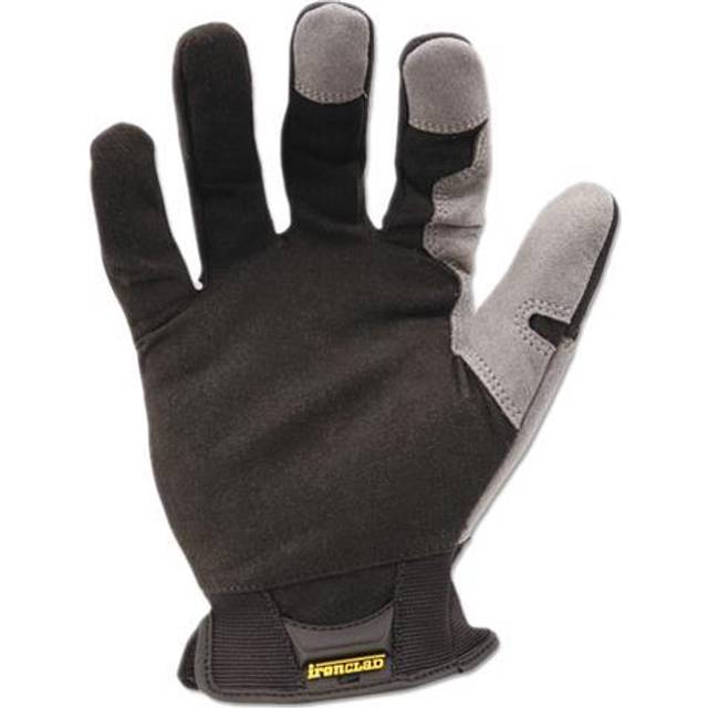 Ironclad WFG04L Workforce Glove  Large  Gray/Black  Pair