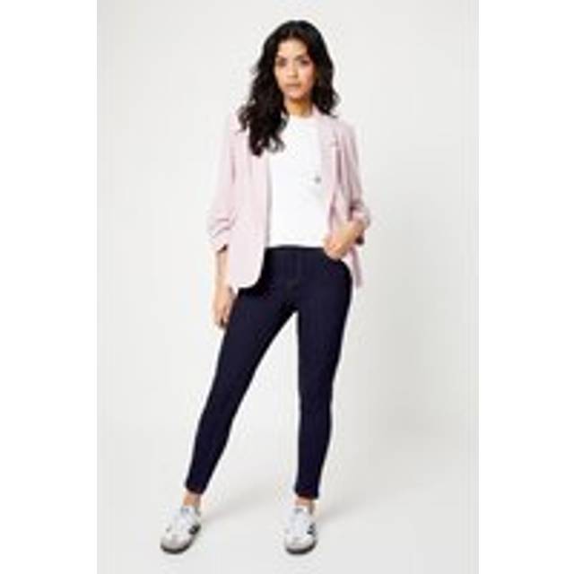 Womens Petite Comfort Stretch Skinny Jeans - Indigo - 8