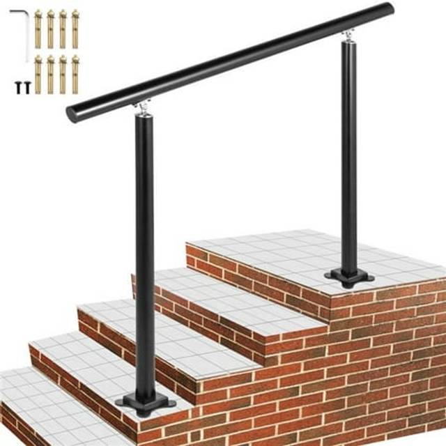 Vevor - Variable Angle Handrail Mobility Outdoor Kit 121.9 cm Garden Safety Metal Rail
