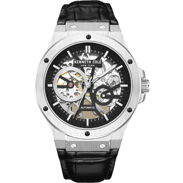 Kenneth Cole Men's Automatic Watch Silver - Size: One Size