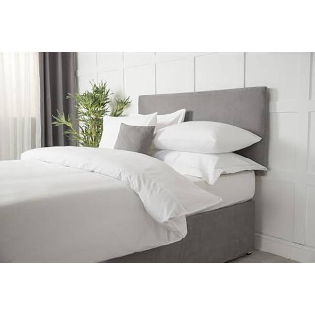 belledorm Faux Suede 70cm Bed Headboard Cover - Charcoal