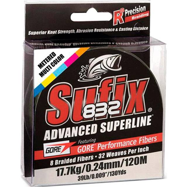Sufix 832 Multicolor 300 m flätlina 0,28 mm
