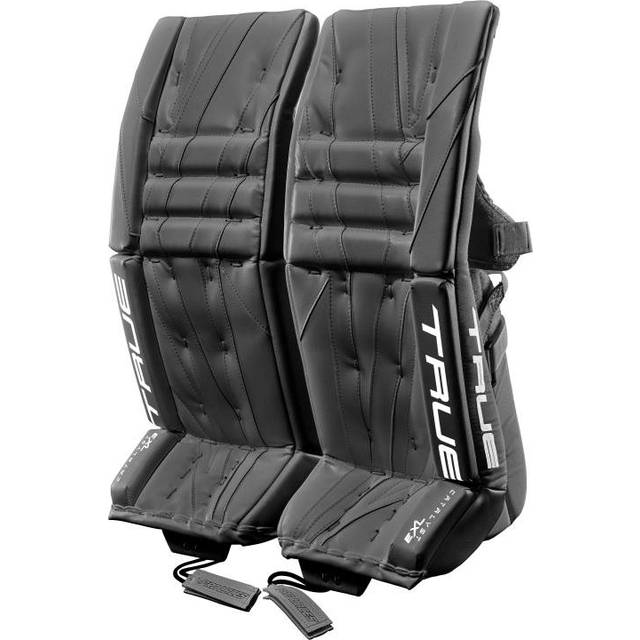 TRUE Målvaktsbenskydd Catalyst 7X3 Int Black - Svart (30+2)