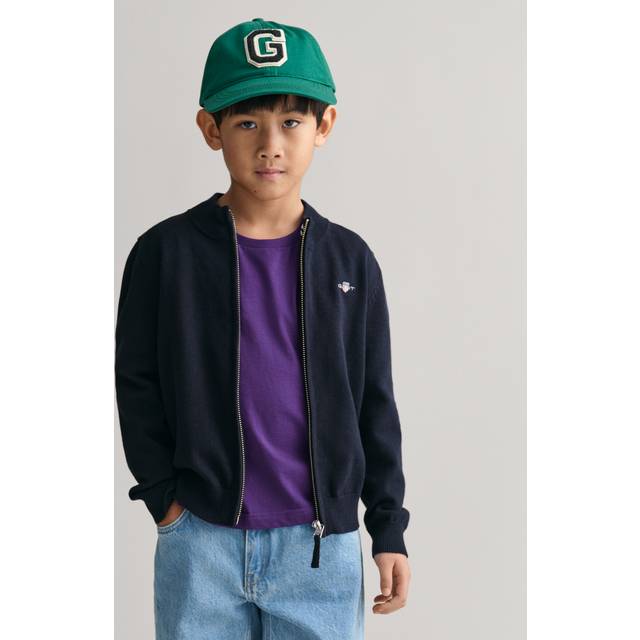 GANT Kids Kids Shield Cotton Zip Cardigan (98/104)