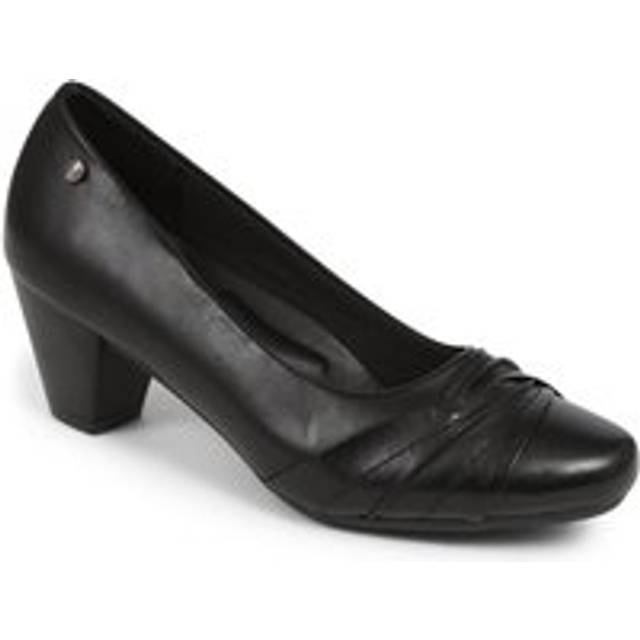 Low-Heeled Court Shoes - WK39011 / 324 955 - Black - 7