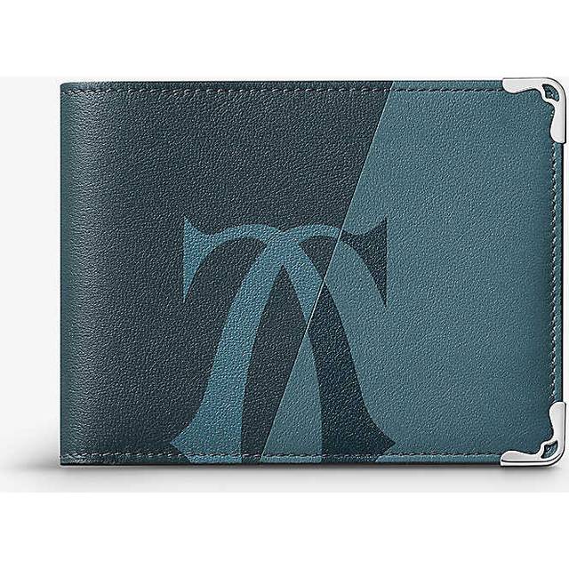 Leather Must de Cartier Xl Logo Bifold Wallet - Grey - One size