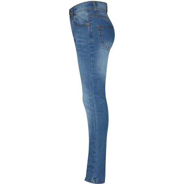 (5-6 Years) Kids Girls Skinny Jeans Designer Mid Blue Denim Stretchy Pant Fit Trouser 5-13 Y