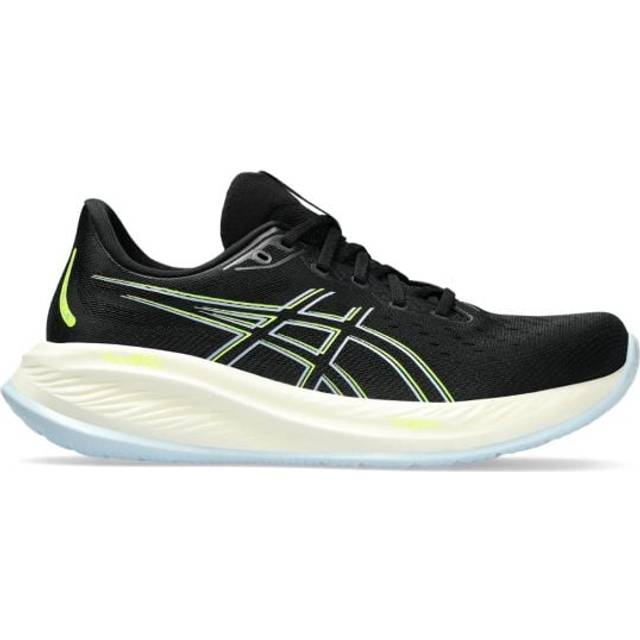 Asics Gel Cumulus 26 Running Shoes - Black/Safety Yellow / UK8