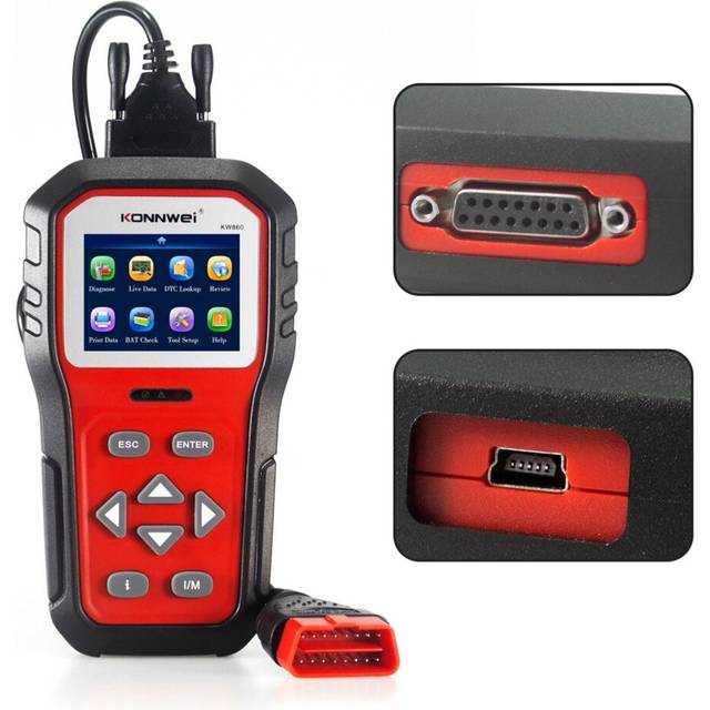 Universal OBDâ¡ Scanner Automotive Diagnostic Tool Car Engine Fault Reader