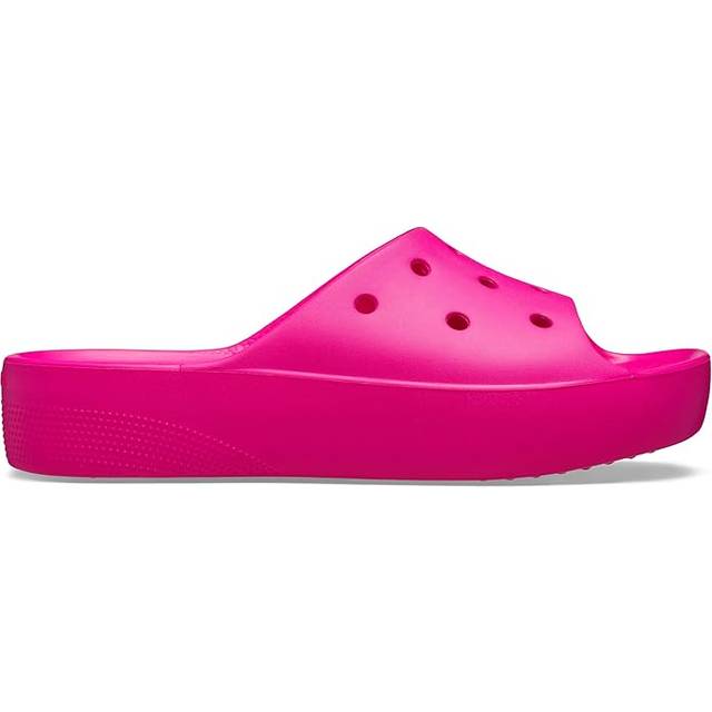 Womens Classic Platform Slide Pink Crush - 3