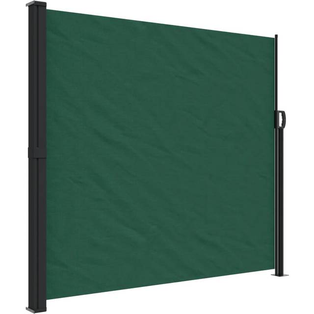Infällbar sidomarkis vit 180x600 cm