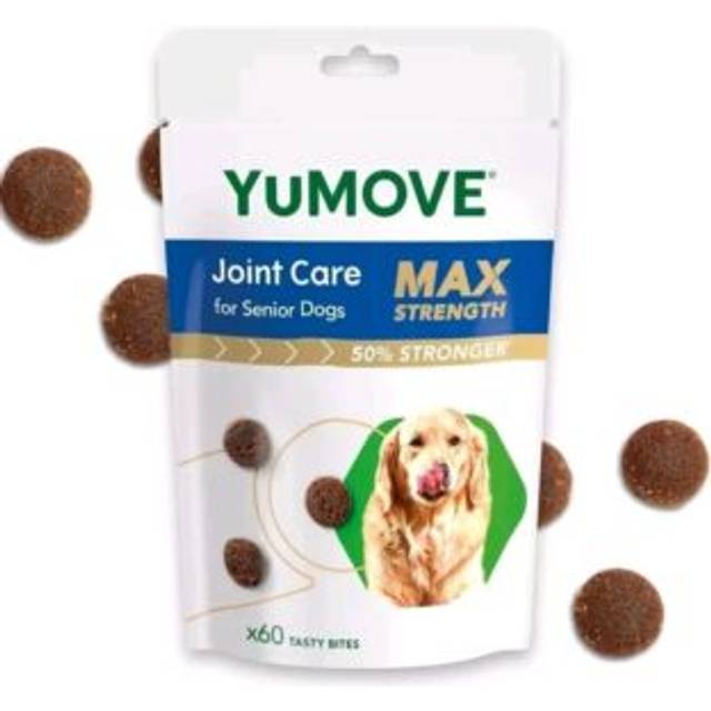 Senior Max Strength Tasty Bites | Maximum Strength Joint Supplement for Older, Stiff Dogs with Glucosamine, Chondroitin, Green Lipped Mussel | Aged 9+