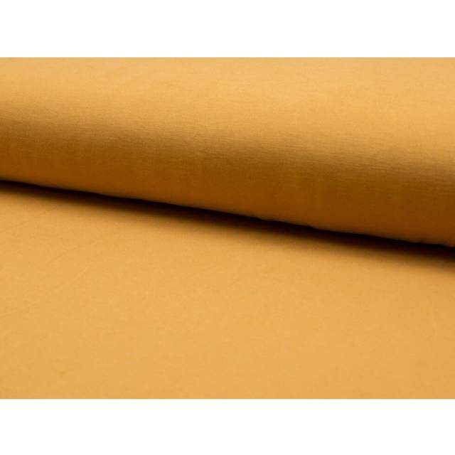 Deadstock Bellissima Modal Jersey Stretch Knit Fabric Ochre