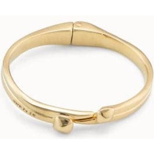Feelings Golden Metal Bracelet / Size L