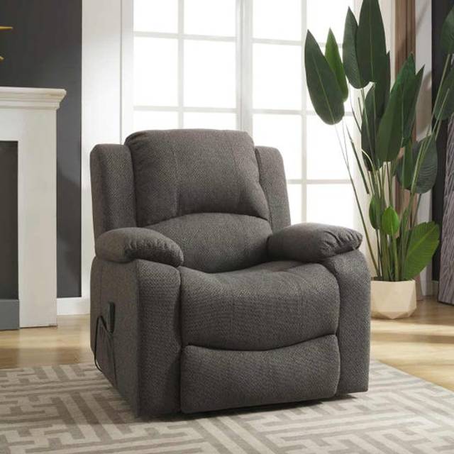 Artemis Home Marldon Dark Grey Massage and Heat Electric Recliner Chair - 103 x 92 x 99cm