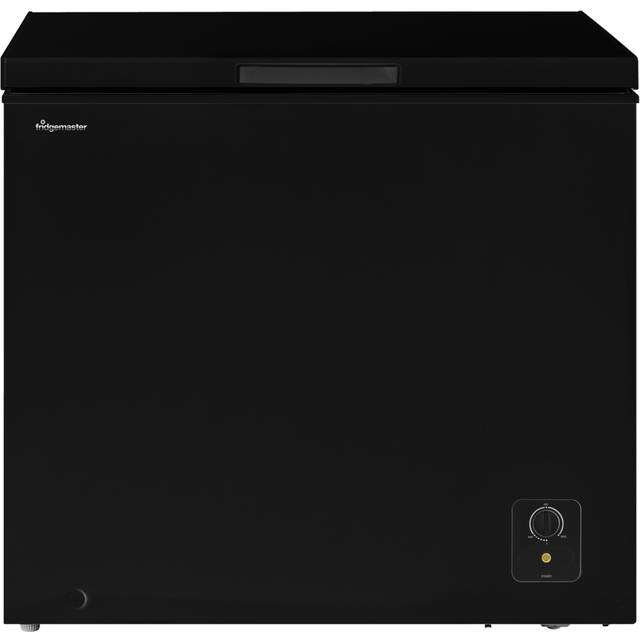 Fridgemaster MCF198EB Chest Freezer - Black - E Rated