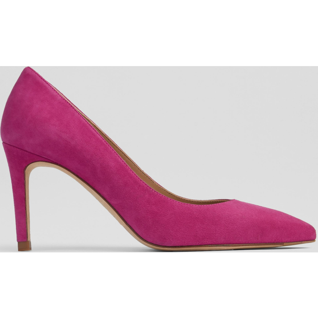 LK Bennett Floret Suede Closed Courts