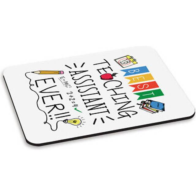 Best Teaching Assistant Ever Pc Computer Mouse Mat Pad Teacher Student Funny