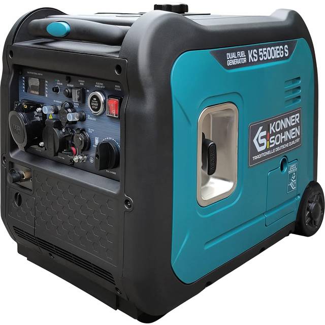 LPG/petrol inverter portable generator ks 5500iEG s Max 5500 w