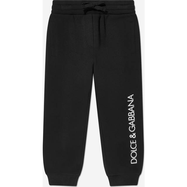 Dolce & Gabbana Girls Logo Joggers in Black 10 Years By Childsplay Clothing