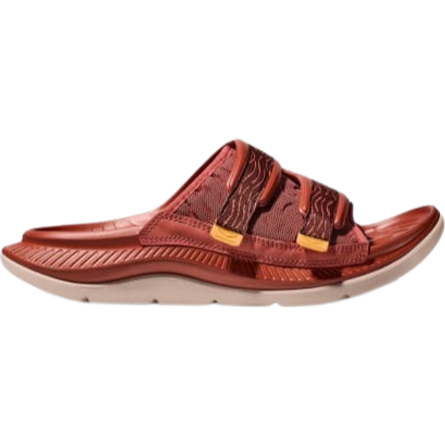 HOKA ONE ONE ORA Luxe Recovery Slide 'Hot Sauce' - red - 12