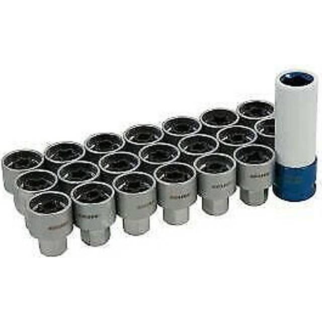 Locking Wheel Nut Stud Remover Tool Kit - 21pcs Vag (Genuine Neilsen CT4992)