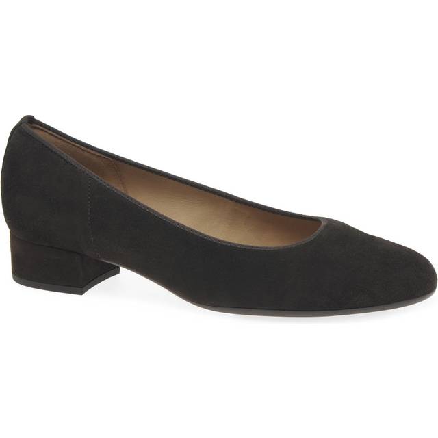 Gabor Klassiska pumps, dam klackskor, Svart 17, 39 EU
