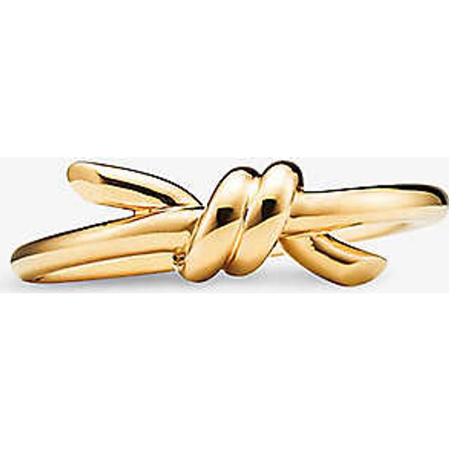 Tiffany & Co Womens Gold Knot 18ct Yellow-gold Ring 6.5 - GOLD