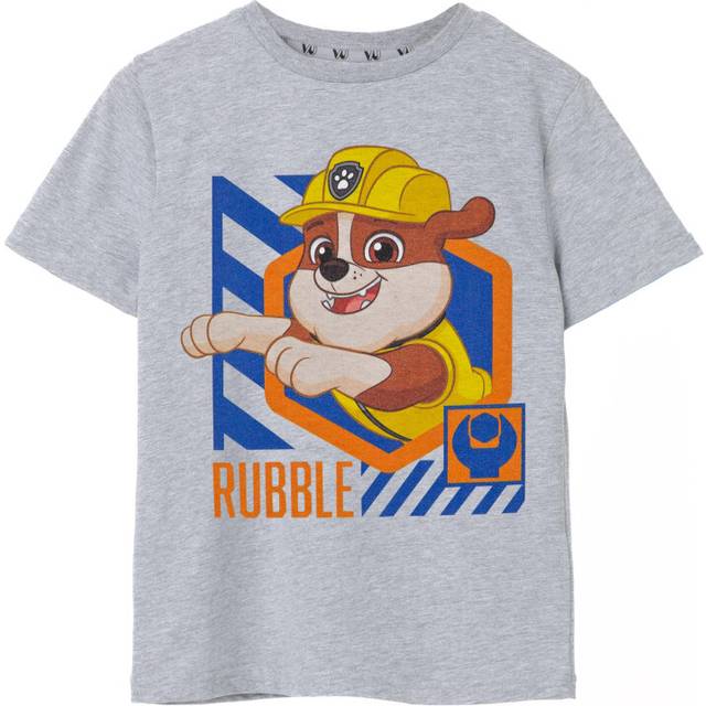 (5-6 Years) Paw Patrol Short Sleeved T-Shirt (Boys Grey)