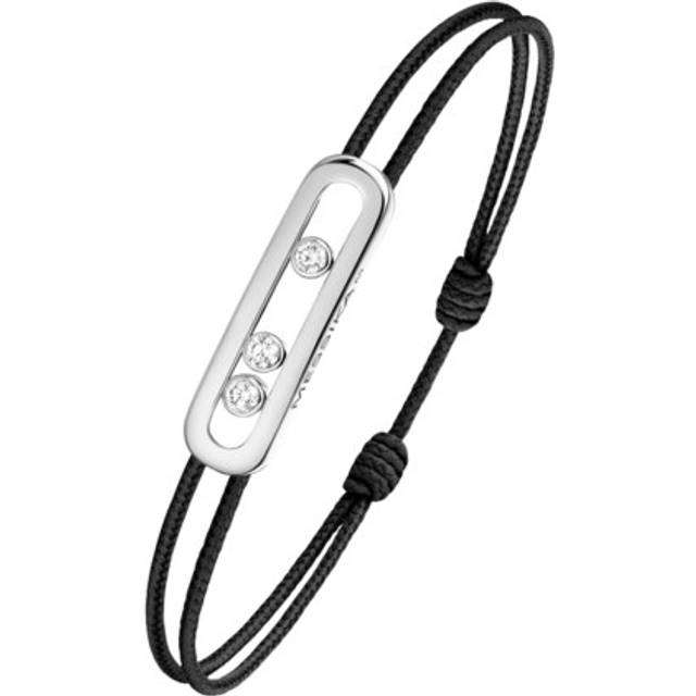White Gold and Diamond Messika Cares Bracelet - Silver - One size